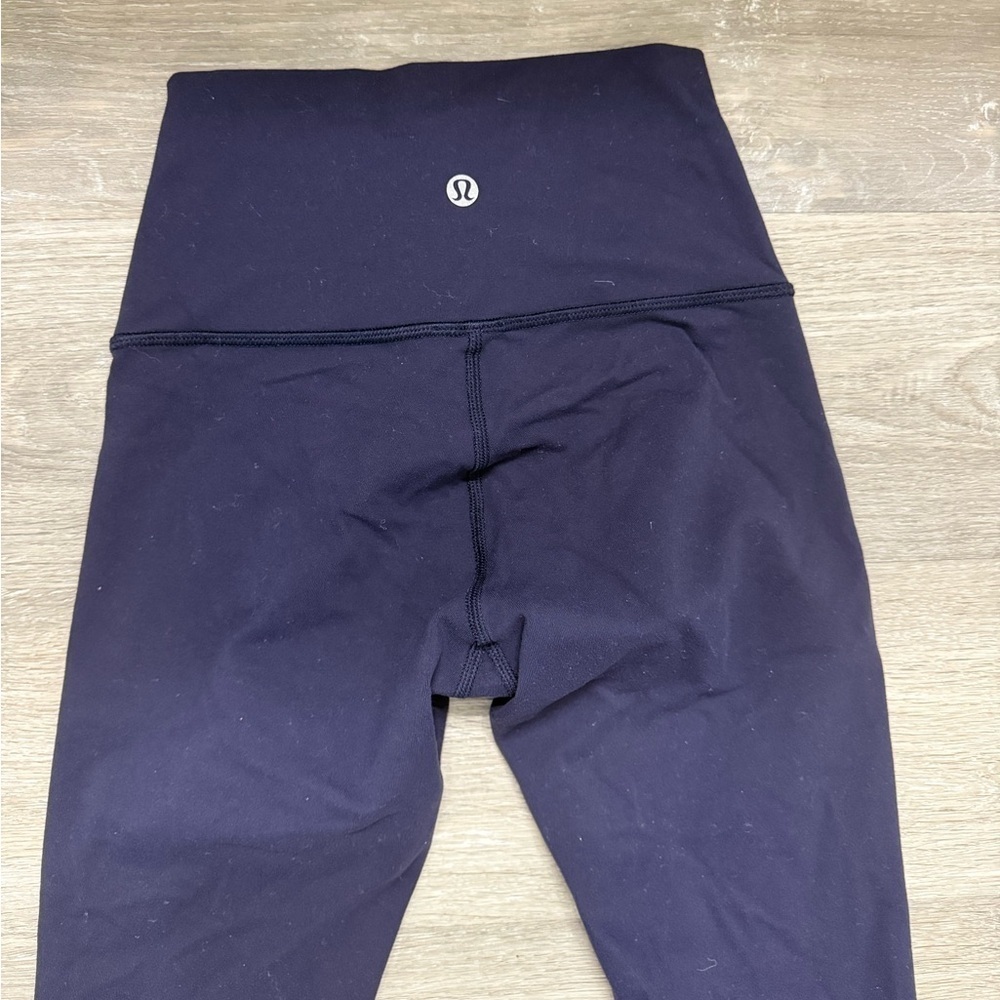 Lululemon Wunder Under High-Rise 7/8 Tight- Navy Blue / size 2 - Picture 8 of 14